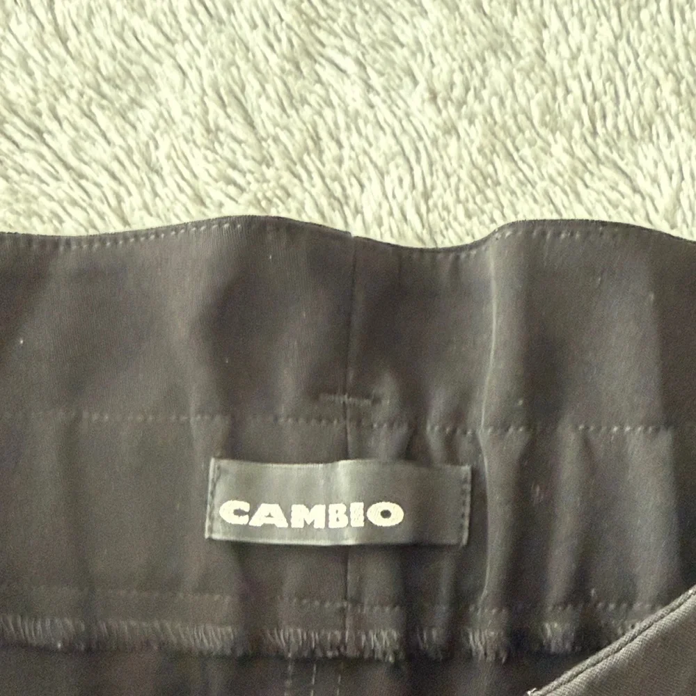 Women's Black Wide Leg Pants - Picture 2 of 3